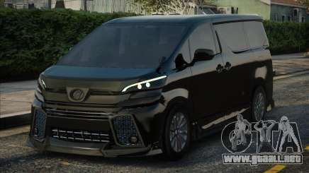 Toyota Vellfire 2018 para GTA San Andreas