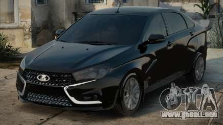 Lada Vesta Oper Blek para GTA San Andreas