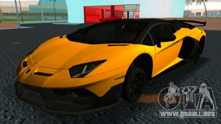 Lamborghini Aventador SVJ para GTA Vice City