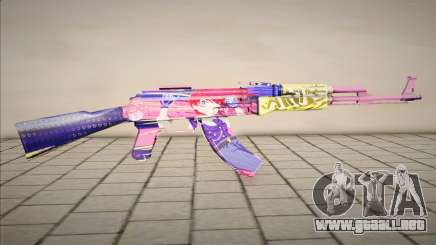 Ak47 BUNNY para GTA San Andreas