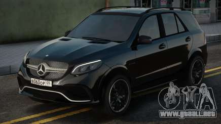 Mercedes-Benz GLE 63S AMG Black para GTA San Andreas