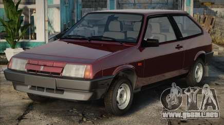 VAZ 2108 Rojo (Culata) para GTA San Andreas