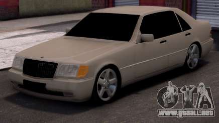 Mercedes-Benz S Sınıfı W140 Gris para GTA 4