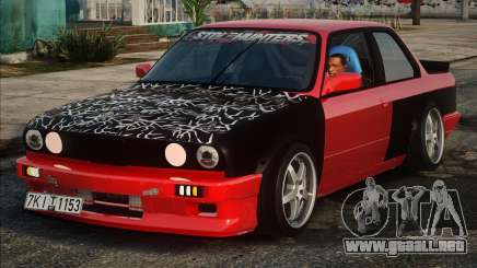 BMW E30 M50B25 Turbo Kit para GTA San Andreas