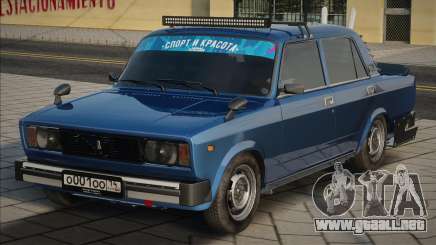 VAZ 2105 Culata Azul para GTA San Andreas