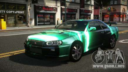 Nissan Skyline R34 Heroshi S3 para GTA 4