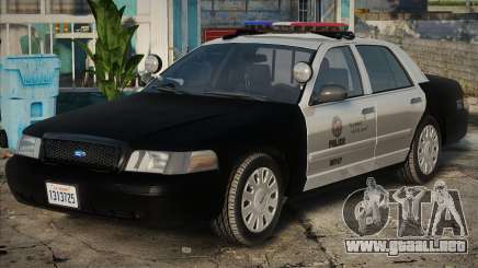 LAPD 2011 Ford Crown Victoria para GTA San Andreas