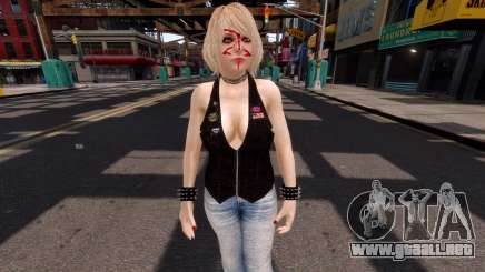 Ashley Graham (Biker) para GTA 4