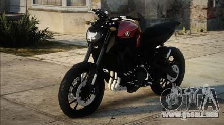 YAMAHA MT 09 ALET NALET [Realizim Motoru] para GTA San Andreas