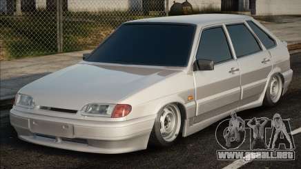 VAZ 2114 Blanco y en stock para GTA San Andreas