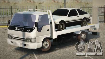 Isuzu Elf Safety Loader Truck para GTA San Andreas