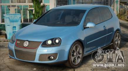 Volkswagen Golf GTI Blue para GTA San Andreas