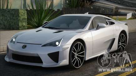 Lexus LFA 2010 White para GTA San Andreas