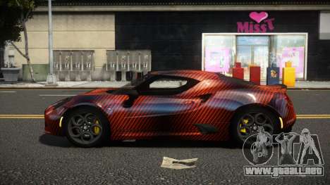 Alfa Romeo 4C Niroku S1 para GTA 4