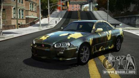 Nissan Skyline R34 Tufusa S7 para GTA 4