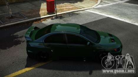 Mitsubishi Lancer Evo X Haneg para GTA 4