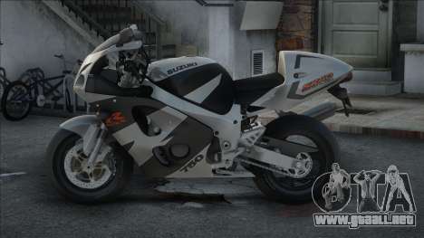 1997 Suzuki GSXR-750 SRAD White-Black para GTA San Andreas