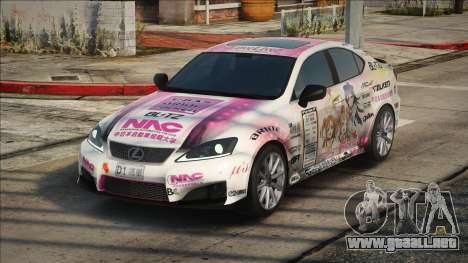 2009 Lexus IS-F (USE20) para GTA San Andreas