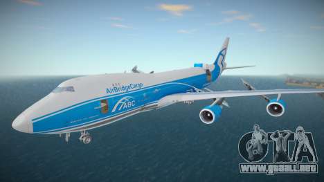 AirBridgeCargo Airlines Boeing 747-46NERF VP-BIK para GTA San Andreas