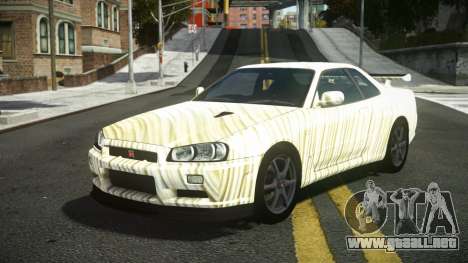 Nissan Skyline R34 Tufusa S1 para GTA 4