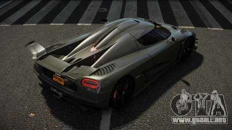 Koenigsegg Agera One Vugta para GTA 4