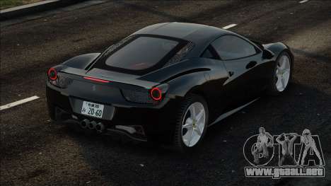 2010 Ferrari 458 Italia Undercover Police V1.1 para GTA San Andreas