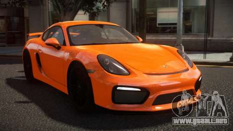 Porsche Cayman GT4 Gikof para GTA 4