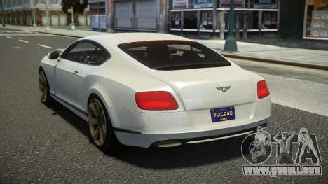 Bentley Continental Timula para GTA 4