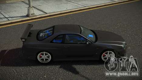 Nissan Skyline R34 Bafecion para GTA 4