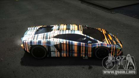 Lamborghini Aventador Bashider S6 para GTA 4