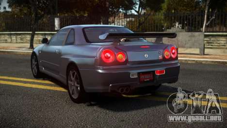 Nissan Skyline R34 Niohashi para GTA 4