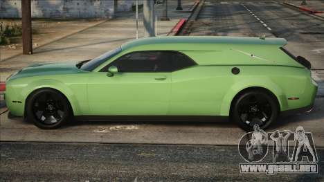 Coche fúnebre Dodge Challenger SRT para GTA San Andreas