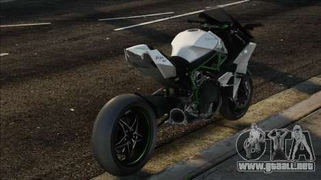 KAWASAKI NINJA H2R DRAG para GTA San Andreas