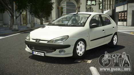 Peugeot 206 Lotra para GTA 4