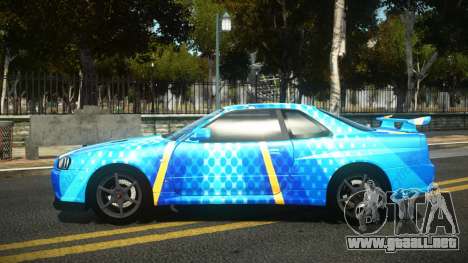 Nissan Skyline R34 Niohashi S7 para GTA 4