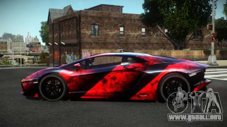 Lamborghini Aventador Bashider S11 para GTA 4