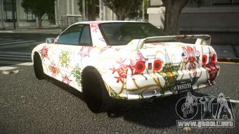 Nissan Skyline R32 Faskbo S8 para GTA 4