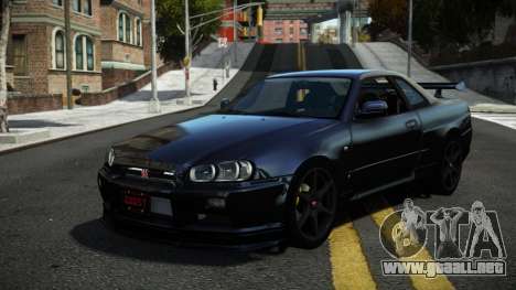 Nissan Skyline R34 Backil para GTA 4