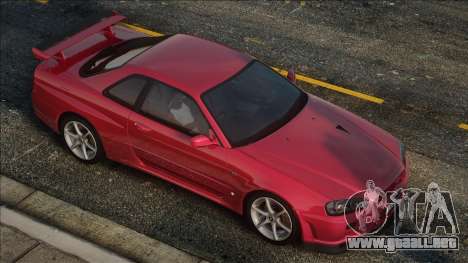 Nissan Skyline GTR v spec I para GTA San Andreas