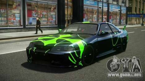 Nissan Skyline R33 Nebung S6 para GTA 4