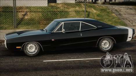 Dodge Charger RT 1970 - LOW DFF Versio para GTA San Andreas