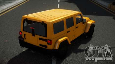 Jeep Wrangler Lihtrau para GTA 4