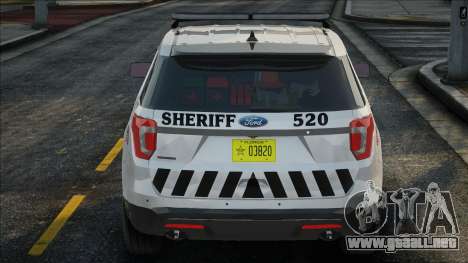 OCSO 2016 Ford Explorer para GTA San Andreas