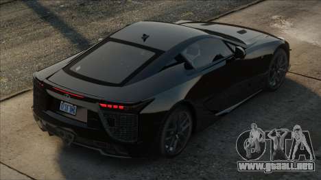 2011 Lexus LFA V1.1 para GTA San Andreas