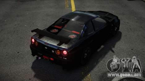 Nissan Skyline R34 Vucka para GTA 4