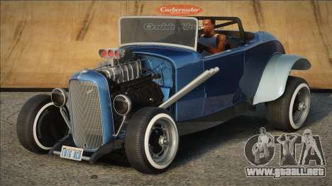 1932 Ford Model B DeLuxe 5W Coupe - Hot Rod Cabr para GTA San Andreas