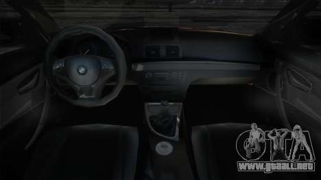 2012 BMW 1 Series M Coupe Vynyl para GTA San Andreas