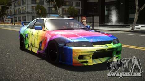 Nissan Skyline R33 Nebung S11 para GTA 4