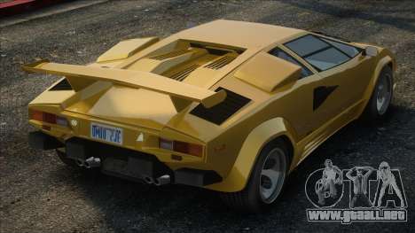 1988 Lamborghini Countach LP5000 Quattrovalvole para GTA San Andreas