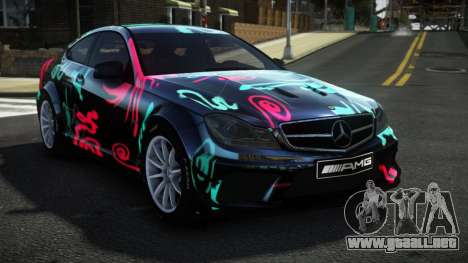 Mercedes-Benz C63 AMG Geruto S13 para GTA 4